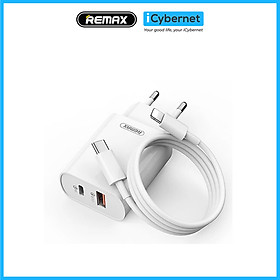 Bộ sạc nhanh cho IP công suất 18W Remax RP-U37 - Hàng chính hãng - Bộ sạc (EU)