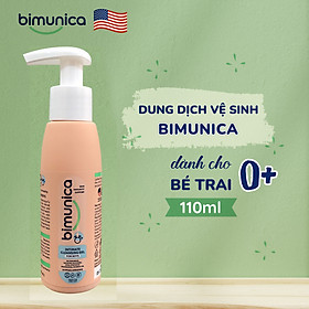 Dung Dịch Vệ Sinh Cao Cấp BIMUNICA Cho Bé Trai Từ 0 Tháng Tuổi - 250ml Kháng Khuẩn Chống Viêm Tăng Đề Kháng