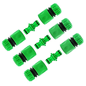 Garden Water Hose Quick Connectors 1/2'' for Courtyards Car Wash Irrigation