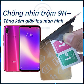 Dán chống nhìn trộm 9H+ cho Xiaomi Redmi Note 7, Note 7 Pro - Dán cường lực dẻo nano 9H