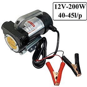 Mua Máy Bơm Dầu 12v bơm mini diezel nhớt thủy lực motor lõi đồng - có 3 loại 12v-24-220v