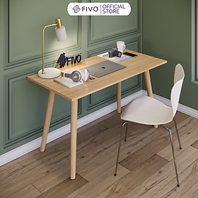 Mua Bàn Làm Việc Gỗ FIVO FD01 (120 x 60 x 75cm) Lắp Ráp Dễ Dàng  Tiện Dụng - Hàng Chính Hãng