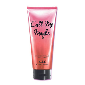 Sữa dưỡng trắng da toàn thân hương nước hoa Call Me Maybe 226ml