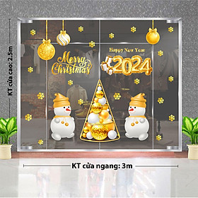 Mua Decal trang trí NOEL 2024 combo số 95