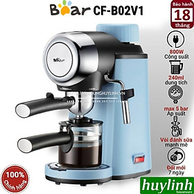 Máy pha cà phê Bear CF-B02V1 - 5 bar - 800W - Hàng chính hãng