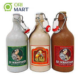 COMBO QUÀ 3 CHAI BIA SỨ BỈ THẦY TU BROUWERIJ STERKENS 550ML