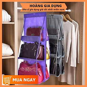 Mua Túi Treo Giỏ Xách Nam Nữ 6 Ô Chống Bụi Treo Túi Xách Mini Cao Cấp H049