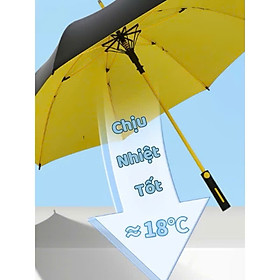 Dù Che Nắng Mưa, Ô Che Nắng Chống Tia UV Cỡ Lớn 2 Lớp Nan To, Dù Cán Dài Chống Gỉ Tự Động - HÀNG CHÍNH HÃNG MINIIN