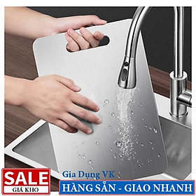 Thớt Inox 304 Kháng Khuẩn Cừờng Lực- Vệ Sinh Dễ Dàng- Rã Đông Nhanh