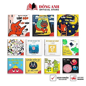 Sách - Combo 11 cuốn Ehon Nhật Bản (Âm thanh+ Màu sắc+ Hình ảnh) dành cho bé 0-6 tuổi