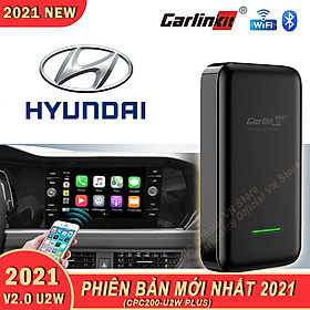 Carlinkit 2.0 U2W Plus 2021 - Apple Carplay không dây cho xe Hyundai màn hình nguyên bản