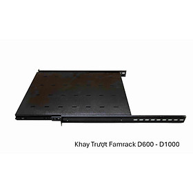 Mua Khay Trượt Tủ Mạng D600 Famrack – Phụ Kiện Hàng Chính Hãng Cho Tủ Rack 19   Chất Lượng Cao