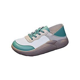 Women's Casual Shoes Fashion Sneakers Outdoor Walking Shoes Thick Bottom - 38
