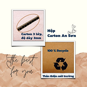 Combo 20 Hộp Bìa Carton Hộp Bìa Gói Hàng Ship Cod Dày Dặn KT 20x10x10cm