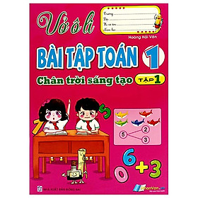 Vở Ô Li Bài Tập Toán 1 - Tập 1 (Chân Trời Sáng Tạo)