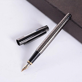 Bút Ký - Viết Máy Bơm Mực Mạ Màu Titan MonB