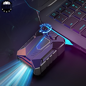 Mua Quạt Hút Gió Tản Nhiệt Laptop Máy Tính Besti BTY01 Có Đèn Led  Giúp Làm Mát Nhanh Bảo Vệ Máy Tính Mà Không Gây Ồn - Hàng Chính Hãng