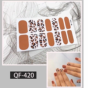 Set dán móng tay nails dán nghệ thuật nhiều màu - có ngay bộ móng đẹp trong 5 phút (Nail wraps / Nail stickers)