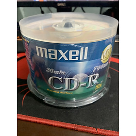 Đĩa trắng CD Maxell (Hộp 50c) - JL - HÀNG CHÍNH HÃNG
