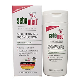 Sữa dưỡng thể cấp ẩm toàn thân cho da nhạy cảm Sebamed pH5.5 Moisturizing Body Lotion 200ml