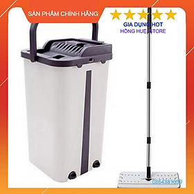 Cây Lau Nhà Tự Vắt Xoay 360 Độ Tặng Kèm 2 Bông Lau  