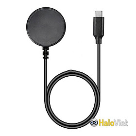 Dây cáp sạc nhanh cho Samsung Galaxy Watch 3 / 4 / 5 / 5 Pro / 6 / 6 Classic / 7 / Fe / Ultra / Active 1 / 2 - Hàng Nhập Khẩu