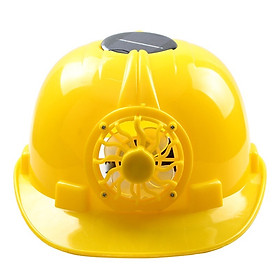 Mua Mũ bảo hộ lao động  mũ công trường có quạt làm mát chạy năng lượng mặt trời cao cấp