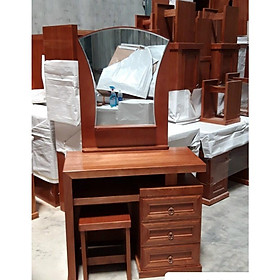 Mua Bàn trang điểm gỗ xoan đào  kiểu 3 ngăn kéo soi