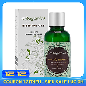 Tinh Dầu Tràm Trà Milaganics (30ml)