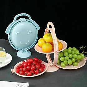 Mua KHAY ĐỂ HOA QUẢ  BÁNH MỨT 3 TẦNG GẤP GỌN MẪU MỚI NHẤT 2020
