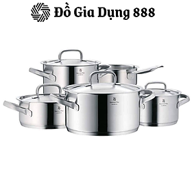 Mua Bộ Nồi WMF GOURMET PLUS 5 Món  Bộ Nồi Đức  Bộ Nồi Nhà Bếp  Phong Cách Sang Trọng  Dùng Cho Mọi Loại Bếp  Nhập Đức  Hàng Chính Hãng