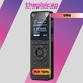 Mua Máy Ghi Âm Chuyên Nghiệp V998 Bộ Nhớ Trong 64GB - Hàng Nhập Khẩu
