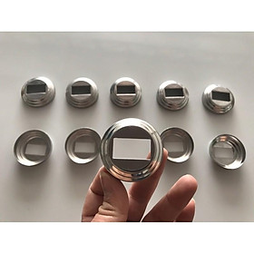 Mua Combo 10 Chụp đế Inox cho Sắt và INOX Hộp 13x26