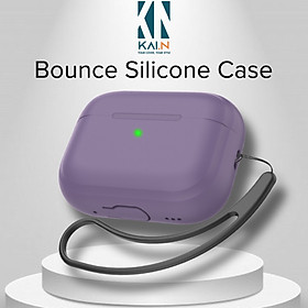 Ốp Silicon Cho Airpods PRO 2 Kai.N_Bounce Silicone Kèm Dây Đeo_ Hàng Chính Hãng