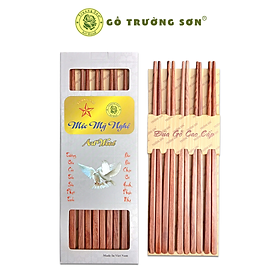 Mua Đũa Gỗ Cao Cấp - Đũa Gỗ Cẩm Lai Trơn - Đồ Gỗ Nhà Bếp Thương Hiệu Trường Sơn