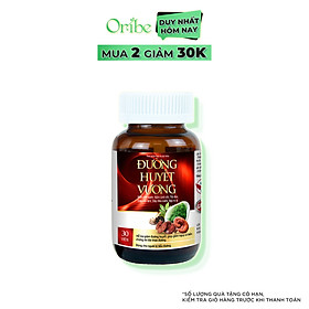 Viên Uống Hỗ Trợ Giảm Đường Huyết và Giảm Nguy Cơ Biến Chứng Của Đái Tháo Đường - Đường Huyết Vương Hủ 30 viên