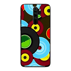 Ốp Lưng in cho Xiaomi Redmi Note 8 Pro Mẫu Họa Tiết Đĩa CD - Hàng Chính Hãng