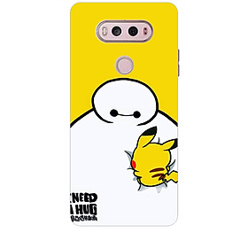 Ốp lưng dành cho điện thoại LG V20 hinh Big Hero Pikachu