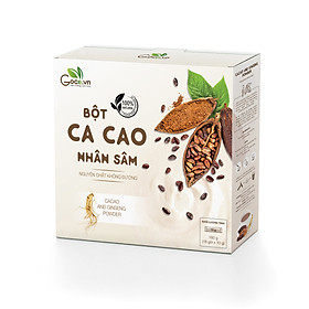 Bột ca cao nhân sâm Goce - 180g 18 gói x 10g