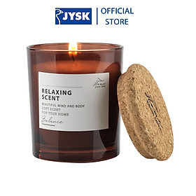 Mua Cốc nến thơm | JYSK Jens | parafin | nâu | DK7xC8cm