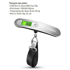 Mua CÂN ĐIỆN TỬ CẦM TAY MINI LUXEBEL