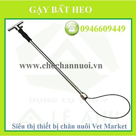 GẬY BẮT HEO - KHÓP MÕM CHÓ CÓ TAY ĐỆM CAO SU