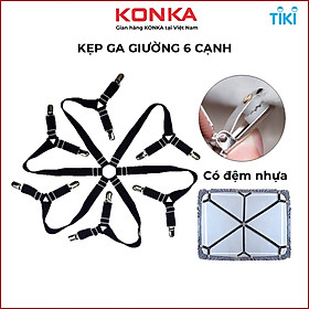 Mua Bộ 4 kẹp ga giường drap chống xê dịch có đệm nhựa