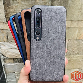 Ốp lưng Mi 10 Pro 5G vân vải Jean nhiều màu