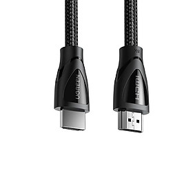 Cáp HDMI 2.1 Ultra HD Cao Cấp Ugreen 140SM80401HD 1M 8K 60Hz 4K 120hz màu đen hàng chính hãng