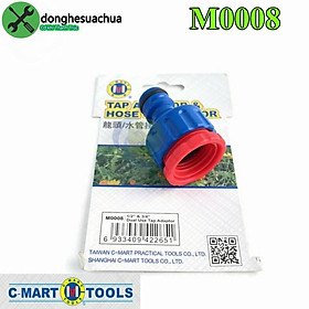Mua Đầu nối ống nước nhanh C-Mart M0008 lắp vào ren ngoài 21mm hoặc 27mm