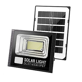 Mua Đèn năng lượng mặt trời cao cấp  chống nước IP67  công suất cao 45W tiện lợi  kèm điều khiển từ xa - Hàng nhập khẩu