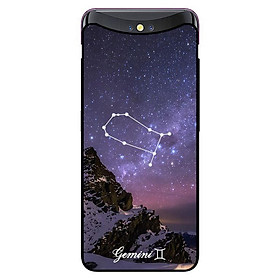 Ốp in cho Oppo Find X Cung Hoàng Đạo - Gemini - Hàng chính hãng