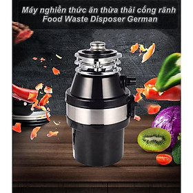 Máy nghiền thức ăn thừa thải cống rãnh Food Waste Disposer German (Đen) 