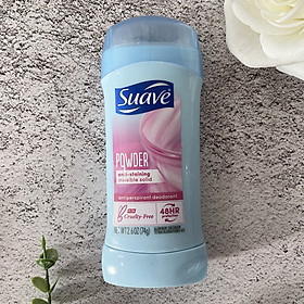 Lăn Khử Mùi Suave 48 Hour Protection Powder 74g Hàng Nhập Mỹ Hương Thơm Nhẹ Nhàng Khô Thoáng